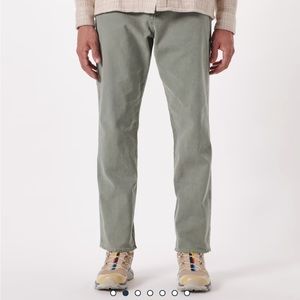 Abercrombie Loose Workwear Pant Olive Green 33x32